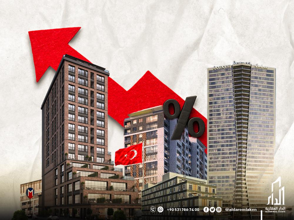 مبيعات العقارات في تركيا ارتفعت في مارس الماضي بنسبة 20.6%